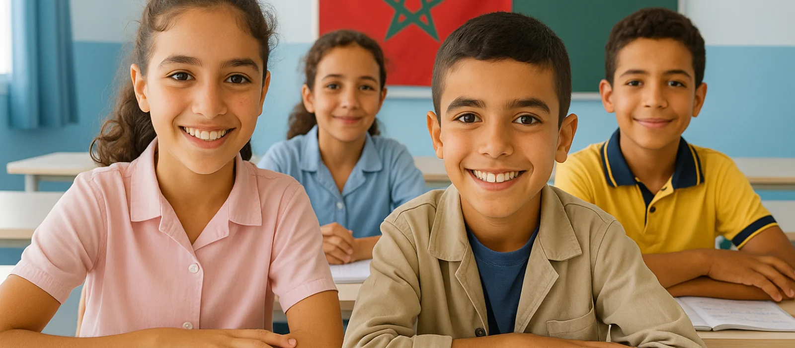 Étudiants de l'Institut Jnane Sbil